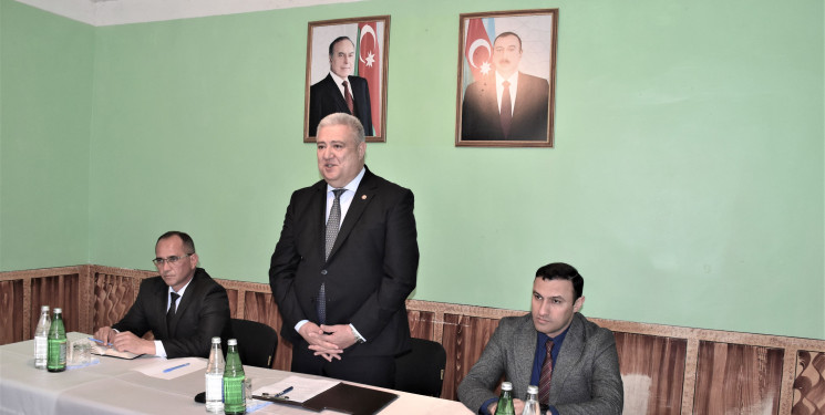 Ağsu RİH başçısı 10.04.2026-cı il tarixdə Padarqışlaq kəndində səyyar qəbul keçirib