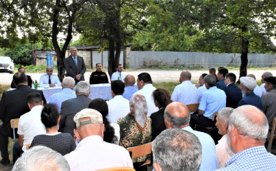 Ağsu RİH başçısı 07.07.2026-cı il tarixdə Nuran kəndində səyyar qəbul keçirib