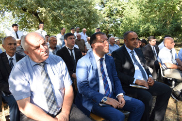 Ağsu RİH başçısı 17 iyul 2025-ci il tarixdə Nuran kəndində səyyar qəbul keçirib