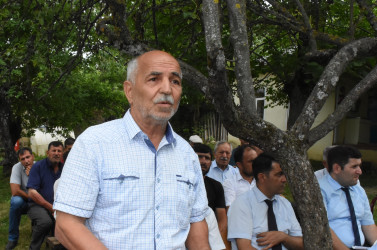 Ağsu RİH başçısı Sanqalan və Suraxanı kəndlərində səyyar qəbullar keçirib