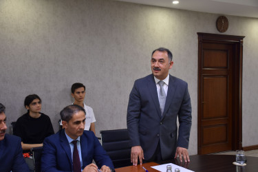 Ağsu rayon ümumtəhsil məktəblərindən 2024/2025-ci tədris ilində ali təhsil müəssisələrinə qəbul olmuş tələbələrlə görüş keçirilib