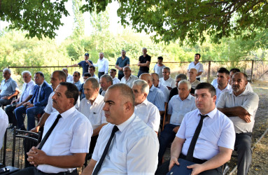 Ağsu RİH başçısı 07.08.2025-ci il tarixdə Padar və Yenilik kəndlərində səyyar qəbullar keçirib