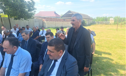Ağsu RİH başçısı 11.06.2026-cı il tarixdə Qaradağ və Qarabağlı kəndlərində səyyar qəbullar keçirib