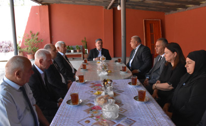 27 Sentyabr – Anım günü ilə əlaqədar 26.09.2026-cı il tarixdə Gəgəli və Bico kəndlərində şəhid ailələri ilə görüşlər keçirilib