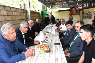 27 Sentyabr – Anım günü ilə əlaqədar 27.09.2026-cı il tarixdə Ağsu şəhərində və Ərəbsarvan kəndində Vətən müharibəsi şəhidlərinin ailələri ilə görüşlər keçirilib