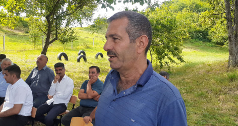 Ağsu RİH başçısı 09 iyul 2025-ci il tarixdə Sanqalan kəndində səyyar qəbul keçirib