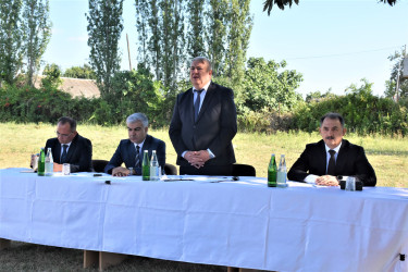 Ağsu RİH başçısı 18 iyun 2025-ci il tarixdə Qaradağ kəndində səyyar qəbul keçirib