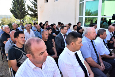 Ağsu RİH başçısı 09 sentyabr 2025-ci il tarixdə Dilman kəndində səyyar qəbul keçirib