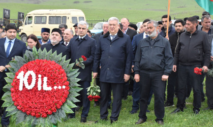 Aprel döyüşlərinin şəhidi Fərəczadə Toğrul Habil oğlunun xatirəsi anılıb