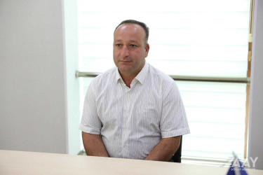 Azərbaycan Avtomobil Yolları Dövlət Agentliyinin İdarə Heyətinin sədri Saleh Məmmədov Ağsu rayonunda vətəndaşları qəbul edib