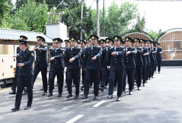 Ağsu rayonunda 02 iyul – Azərbaycan Polisi gününün qeyd olunması ilə əlaqədar yığıncaq keçirilib