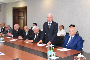 Müharibə, Əmək və Silahlı Qüvvələr Veteranları Təşkilatının Ağsu Rayon Şöbəsinə sədr seçilib