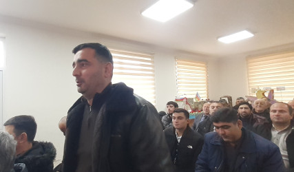 Ağsu RİH başçısı 11.12.2025-ci il tarixdə Ağsu şəhərində səyyar qəbul keçirib