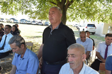 Ağsu RİH başçısı 24 iyun 2025-ci il tarixdə Qarabağlı kəndində səyyar qəbul keçirib