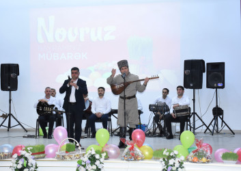 Martın 17-də Ağsu rayonunda Novruz bayramı münasibətilə şənlik və konsert təşkil edilib