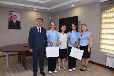 Ağsu rayon ümumtəhsil məktəblərindən 2024/2025-ci tədris ilində ali təhsil müəssisələrinə qəbul olmuş tələbələrlə görüş keçirilib