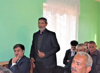 Ağsu RİH başçısı 10.04.2026-cı il tarixdə Padarqışlaq kəndində səyyar qəbul keçirib