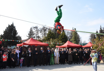 Ağsu rayonunda Novruz Bayramı şənliyi və bayram konserti təşkil olunub