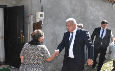 27 Sentyabr – Anım günü ilə əlaqədar 24.09.2026-cı il tarixdə Vətən müharibəsi şəhidlərinin ailələri ilə görüşlər keçirilib