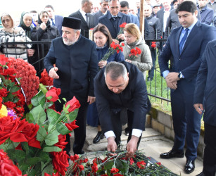 Aprel döyüşlərinin şəhidi Fərəczadə Toğrul Habil oğlunun xatirəsi anılıb