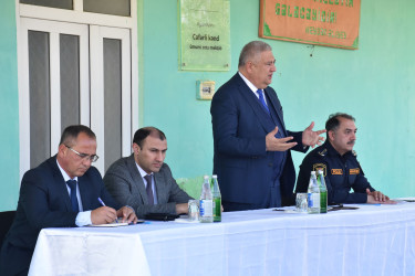 Ağsu RİH başçısı 20.05.2025-ci il tarixdə Cəfərli və Ağabəyli kəndlərində səyyar qəbul keçirib