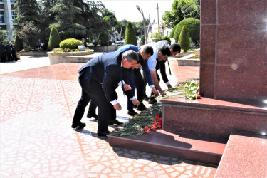 Ağsu rayonunda Dövlət qulluqçularının peşə bayramı günü münasibətilə yığıncaq keçirilib