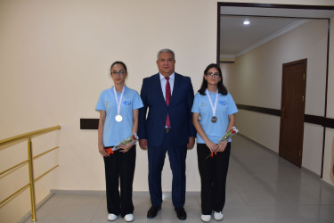 Ağsu rayon ümumtəhsil məktəblərindən 2024/2025-ci tədris ilində ali təhsil müəssisələrinə qəbul olmuş tələbələrlə görüş keçirilib